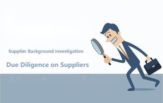 Due Diligence on Suppliers