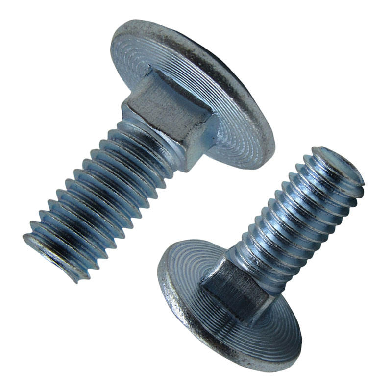 Stainless steel A2 mushroom head square neck bolts screw,coach bolts